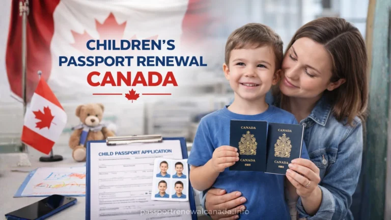 Children’s Passport Renewal Canada