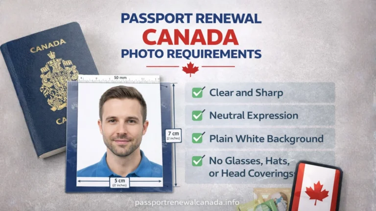 Passport Renewal Canada Photo Requirements
